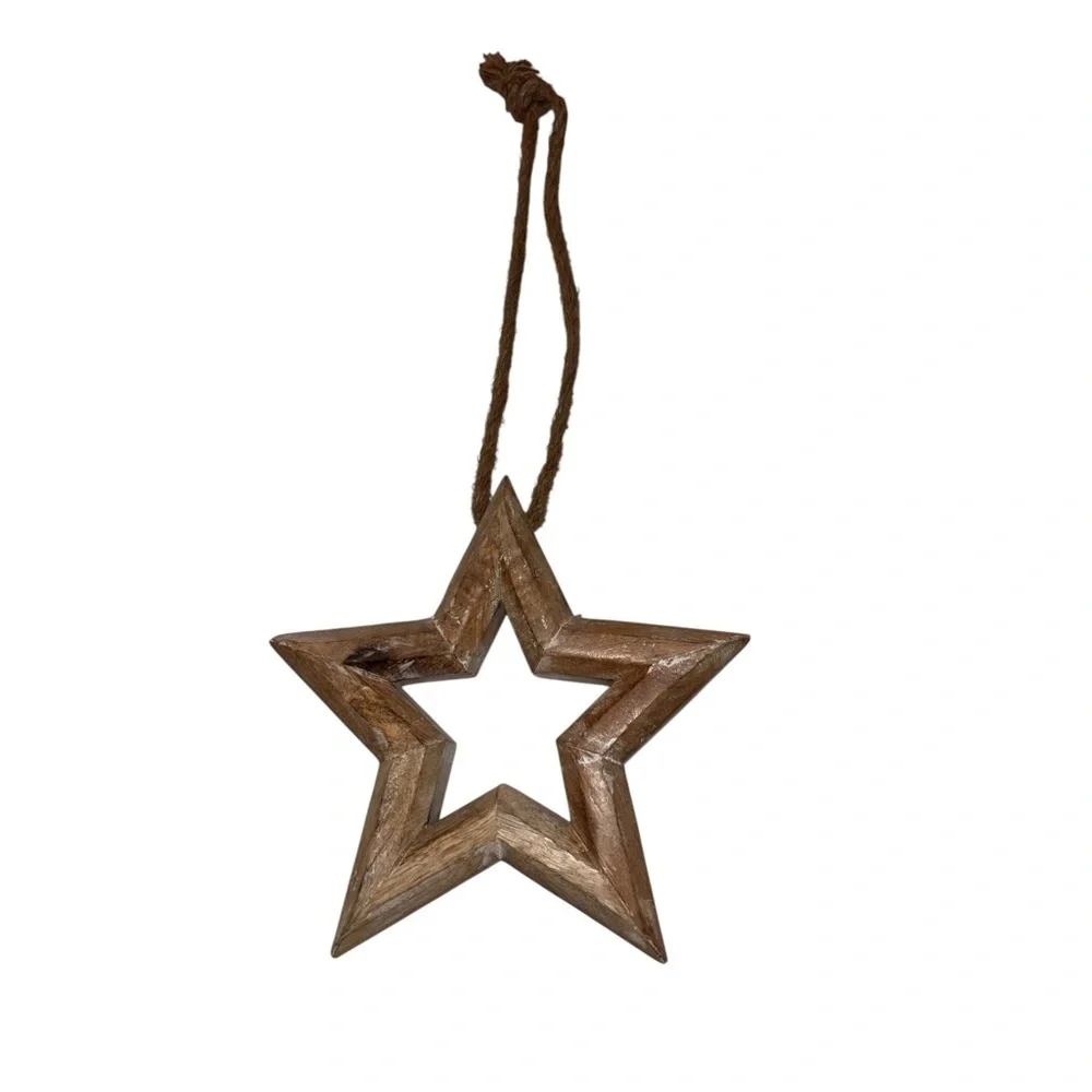 Wooden Star Wall Hanging